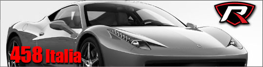 458 Italia Greyscale