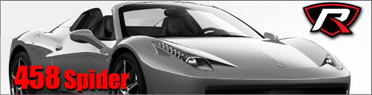 458 Spider Greyscale