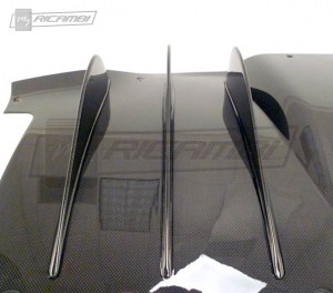 Ferrari 458 Italia and Spider Carbon Fiber Diffuser
