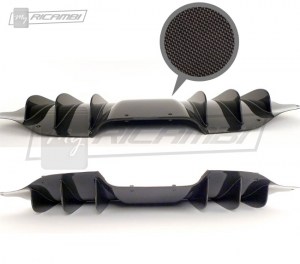 Ferrari 458 Italia and Spider Carbon Fiber Diffuser