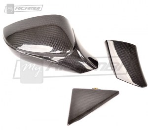 Ferrari 488 GTB and Ferrari 488 Spider Carbon Fiber Mirrors and Exterior Door Corners