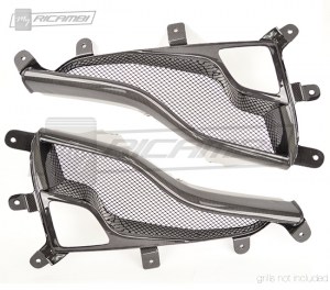 Ferrari 458 Carbon Fiber Rear Fog Light Covers