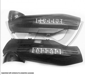 Ferrari 488 Carbon Fiber Manifolds / Plenum (Covers)