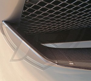 Ferrari 488 GTB and Ferrari 488 Spider Carbon Fiber Front Spoiler Cover (Like OEM)