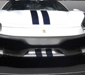 Ferrari 488 Pista OEM Carbon Fiber Front Aero Spoiler Lip