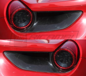 Ferrari 488 GTB Rear Light Satellite Covers