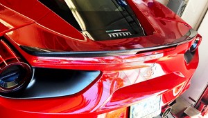 Ferrari 488 GTB and Spider Rear Spoiler Lip