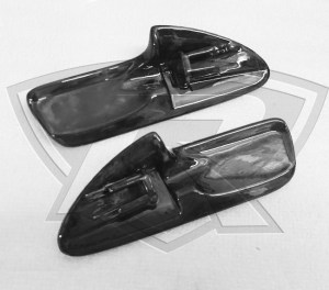 Ferrari 488 Carbon Fiber Exterior Door Handles