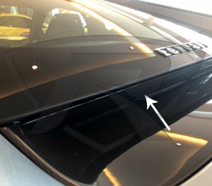 812 Superfast Carbon Fiber Lower Cover Insert Fixing Plate