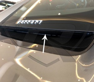 812 Superfast Carbon Fiber Lower Cover Insert Fixing Plate