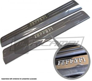 Carbon Fiber Kick Plates (Door Sills)