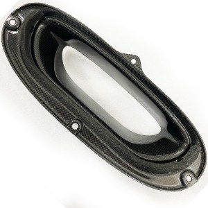 Ferrari F8 Tributo and Spider Carbon Fiber Front Hood Air Duct