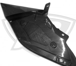 Ferrari 488 GTB and 488 Spider Side Aero Flaps View from Underneath