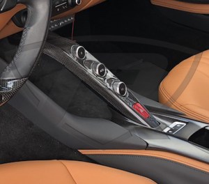 Ferrari 812 Superfast Carbon Fiber F1 Bridge