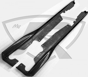 812 Superfast Carbon Fiber Rear Side Skirts Covers