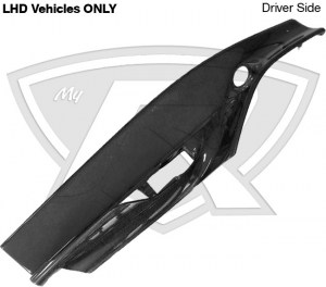 Genuine Ferrari 488 Carbon Fiber Door Panels for RHD Cars (OEM PRODUCT)