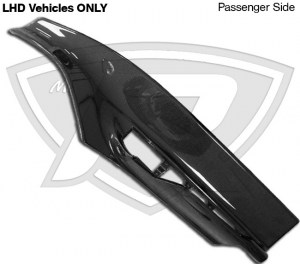 Genuine Ferrari 488 Carbon Fiber Door Panels for RHD Cars (OEM PRODUCT)