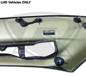 Genuine Ferrari 488 Carbon Fiber Door Panels for RHD Cars (OEM PRODUCT)