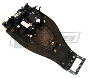 458 Carbon Fiber Center Console Hazard Panel