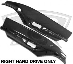 Genuine Ferrari 488 Carbon Fiber Door Panels for RHD Cars (OEM PRODUCT)