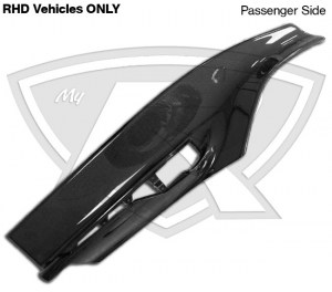 Genuine Ferrari 488 Carbon Fiber Door Panels for RHD Cars (OEM PRODUCT)