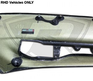 Genuine Ferrari 488 Carbon Fiber Door Panels for RHD Cars (OEM PRODUCT)