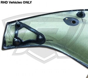 Genuine Ferrari 488 Carbon Fiber Door Panels for RHD Cars (OEM PRODUCT)