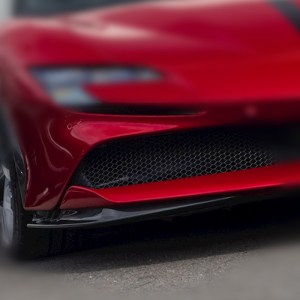 Ferrari SF90 Carbon Fiber Front Lateral Spoiler Kit