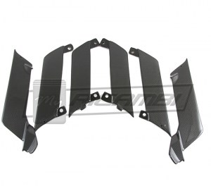 Ferrari 458 Speciale Carbon Fiber Bumper Air Outlet Fins