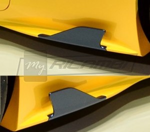 Ferrari 458 Speciale Carbon Fiber Side Fins