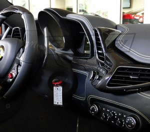 Ferrari 458 Carbon Fiber Dashboard Kit