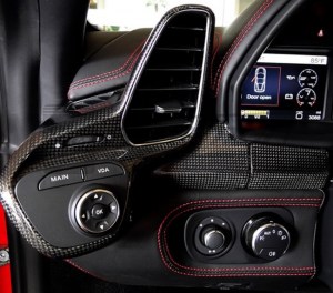 Ferrari 458 Carbon Fiber Dashboard Kit