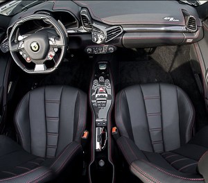 Ferrari 458 Carbon Fiber Dashboard Kit