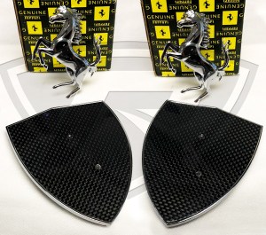 Ferrari 488 GTB and 488 Spider Carbon Fiber Fender Shields