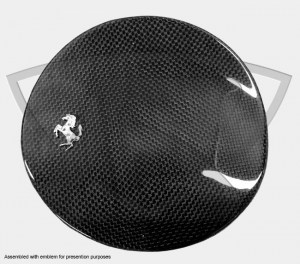 Ferrari 812 Superfast Carbon Fiber Fuel Door