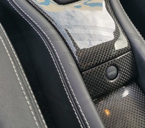 Carbon Fiber Glove Compartment Surround