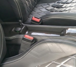 458 Italia Carbon Fiber Rear Storage Tray