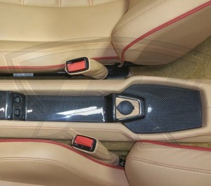 458 Italia Carbon Fiber Rear Storage Tray
