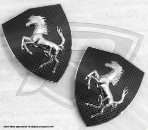 SF90 Carbon Fender Shields