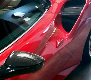 Ferrari 488 GTS and 488 GTB Side Air Inlets