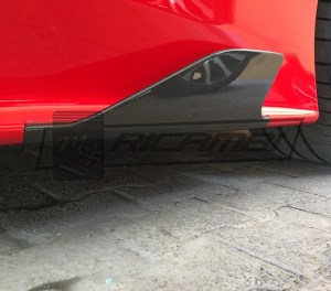 Ferrari 458 Speciale Carbon Fiber Side Fins