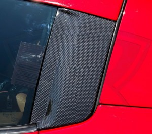 Carbon Fiber Exterior Pillar Covers